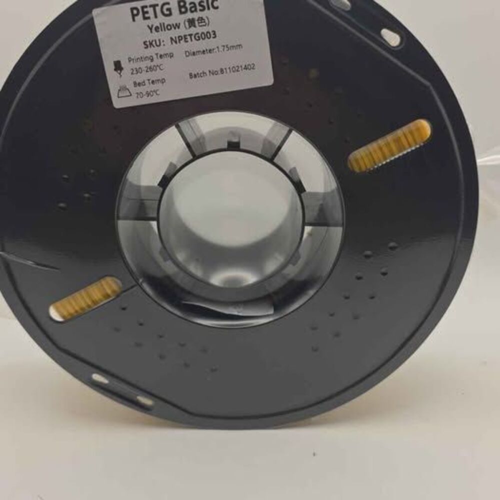 Yellow petg filament 1kg